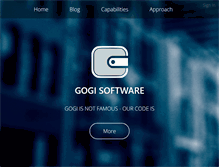 Tablet Screenshot of gogisoft.com